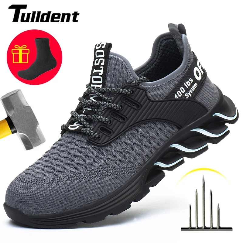 Tulldent New Work Safety Shoes Man Women Anti-smash Anti-puncture Insulated Shoes Steel Toe Cap Work Shoes Sneakers Lightweight
Tulldent New Work Safety Shoes Man Women Anti-smash Anti-puncture Insulated Shoes Steel Toe Cap Work Shoes Sneakers Lightweight