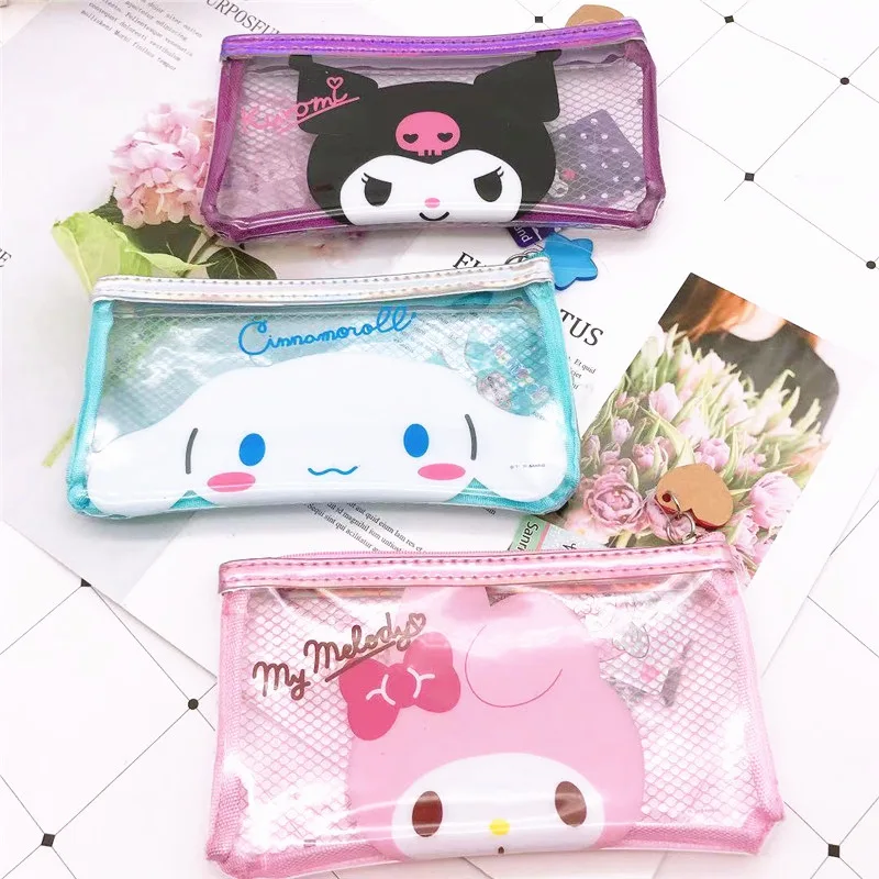 Cute Transparent Student Pencil Case Cartoon Kuromi Gemini Storage Bag Kawaii Bag Pencil Case Back To School
Cute Transparent Student Pencil Case Cartoon Kuromi Gemini Storage Bag Kawaii Bag Pencil Case Back To School