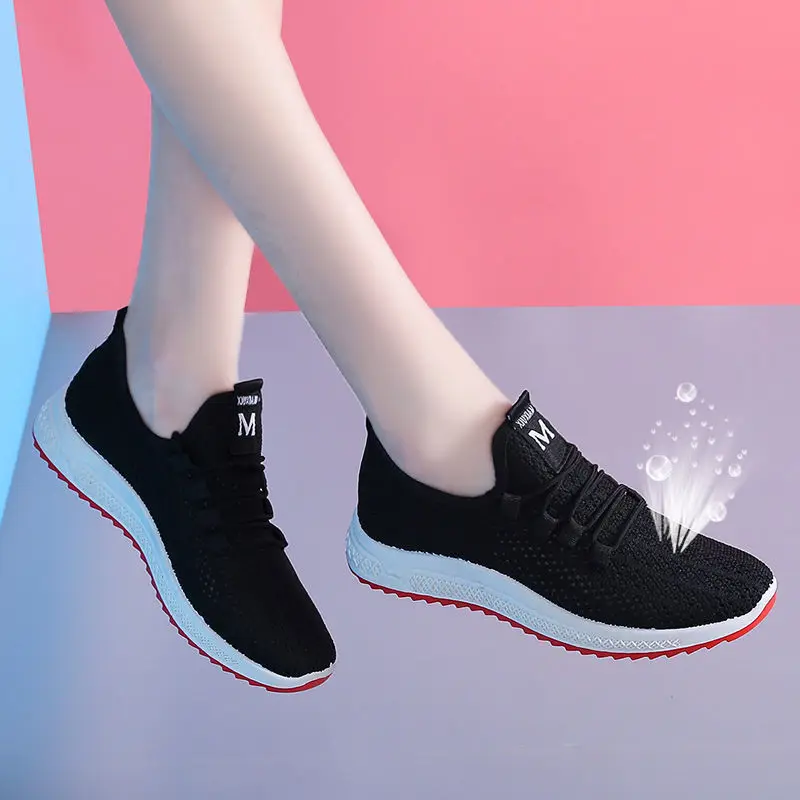 Women Breathable Mesh Sports Sneakers Increase Summer Student Running Shoes 2020 New Wild White Casual Shoes
Women Breathable Mesh Sports Sneakers Increase Summer Student Running Shoes 2020 New Wild White Casual Shoes