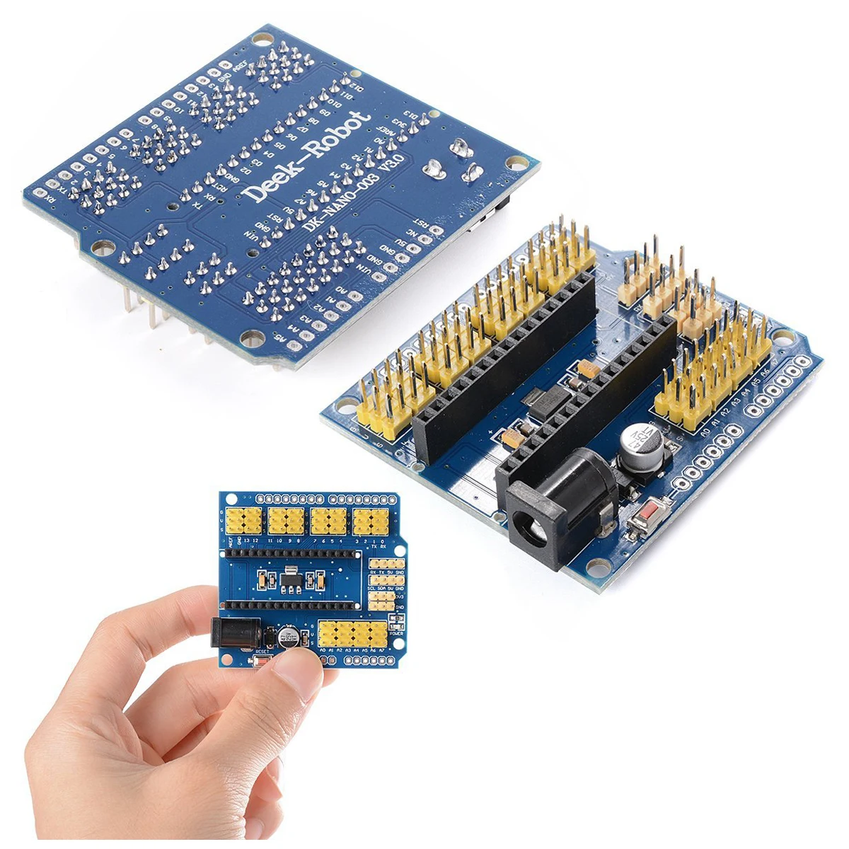 Nano expansion I / O sensor sn Module for the UN R3 For Arduino Nano V3.0 / nano Pro I Expansion / O Shield for Arduino UNO
Nano expansion I / O sensor sn Module for the UN R3 For Arduino Nano V3.0 / nano Pro I Expansion / O Shield for Arduino UNO