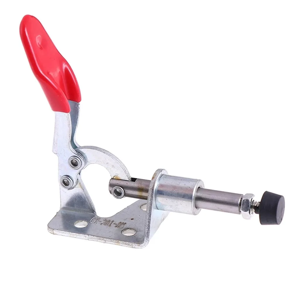 45Kg Antislip Vertical Toggle Clamp GH-301-AM Covered Handle For Hand Tool Galvanized Quick Fixed Push Pull Type Vertical Clamp
45Kg Antislip Vertical Toggle Clamp GH-301-AM Covered Handle For Hand Tool Galvanized Quick Fixed Push Pull Type Vertical Clamp