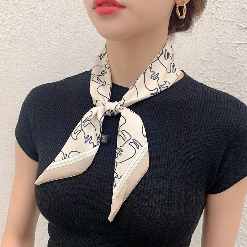 Sweet Cute Refreshing Silk Scarf Thin Narrow Ribbon Student Scarf Female Small Scarf Decorative Hair Band Korean All-Match
Sweet Cute Refreshing Silk Scarf Thin Narrow Ribbon Student Scarf Female Small Scarf Decorative Hair Band Korean All-Match