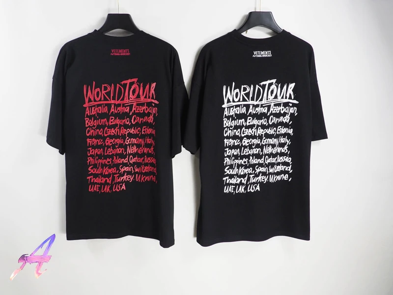 Торговая марка Vetements, футболки больших размеров для мужчин и женщин с вышивкой лозунг Письмо печати INS свободного кроя с короткими рукавами ...
Торговая марка Vetements, футболки больших размеров для мужчин и женщин с вышивкой лозунг Письмо печати INS свободного кроя с короткими рукавами ...