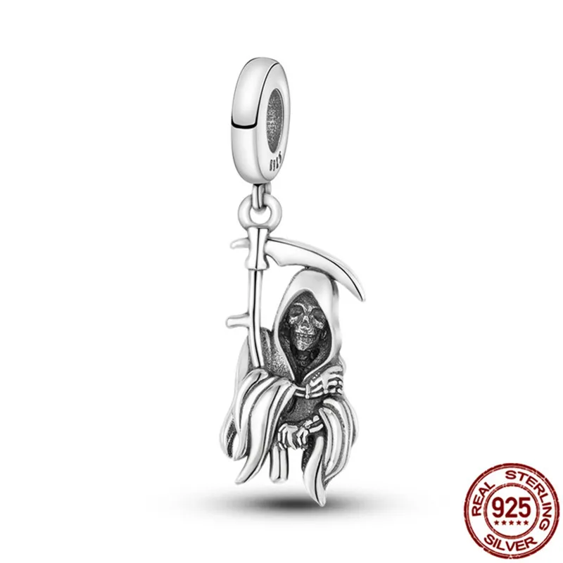 Hot New Products 2021Arrival 100% Real 925 Sterling Silver Grim Reaper Beads Fit Original 3mm Bracelet DIY Jewelry
Hot New Products 2021Arrival 100% Real 925 Sterling Silver Grim Reaper Beads Fit Original 3mm Bracelet DIY Jewelry