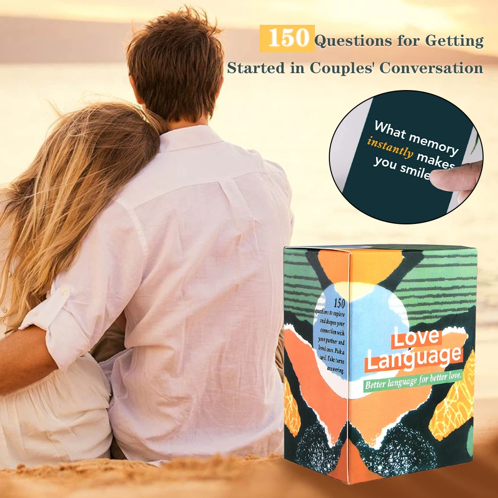 Couple Card Game 150 Conversation Fun Starter Icebreaker Questions Cards for Strong Relationship in Game Nights Date Night
Couple Card Game 150 Conversation Fun Starter Icebreaker Questions Cards for Strong Relationship in Game Nights Date Night