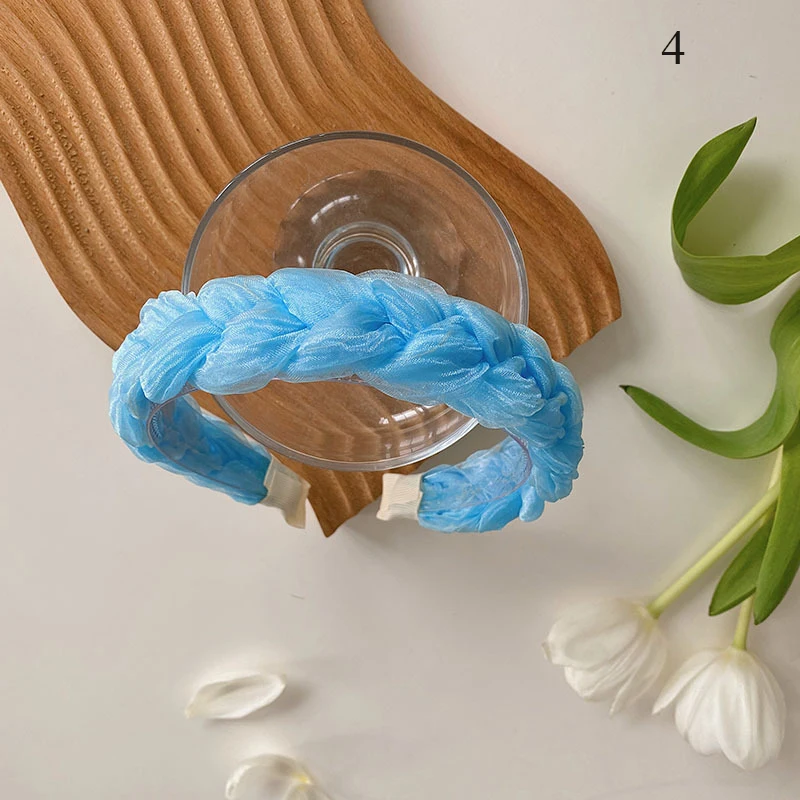 Pearl Women Mesh Headband Twisted Hair Band Wide Sides Sweet Super Fairy Hair Hoop Korean Style Temperament Hair Accessories
Pearl Women Mesh Headband Twisted Hair Band Wide Sides Sweet Super Fairy Hair Hoop Korean Style Temperament Hair Accessories