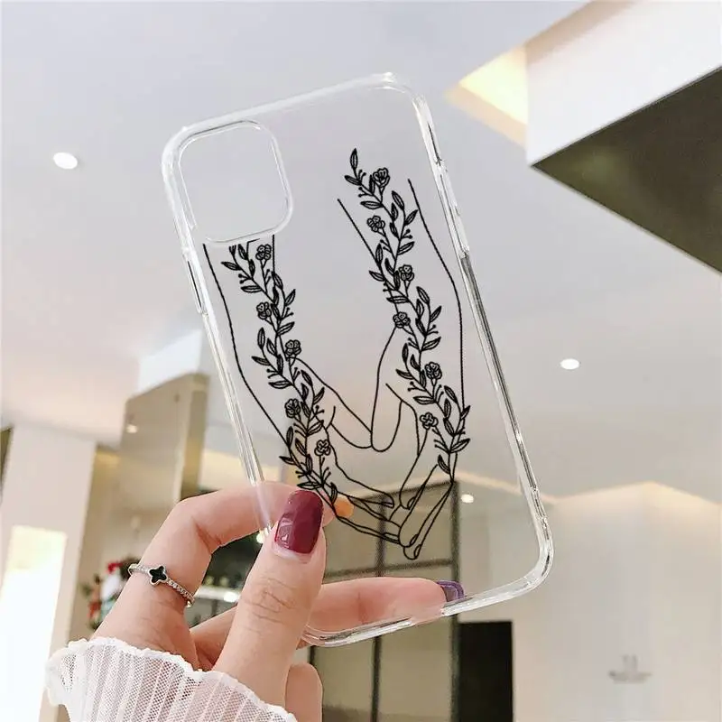 Love yourself Flower Art Line Phone Case Transparent soft For iphone 5 5s 5c se 6 6s 7 8 11 12 plus mini x xs xr pro max
Love yourself Flower Art Line Phone Case Transparent soft For iphone 5 5s 5c se 6 6s 7 8 11 12 plus mini x xs xr pro max