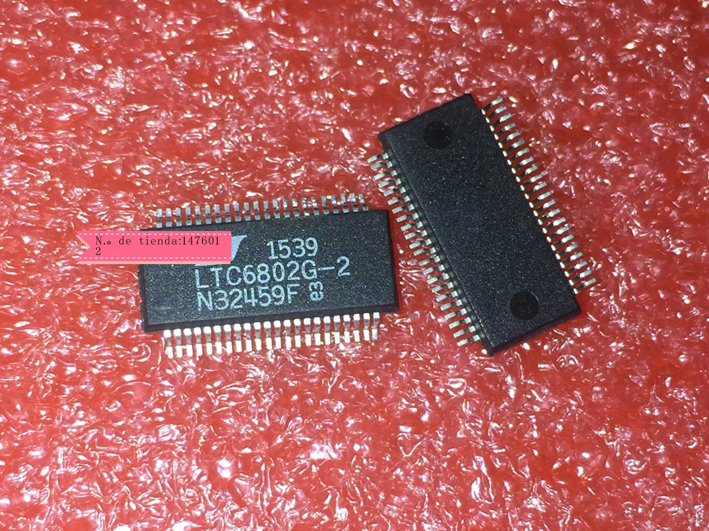 5pcs/lot LTC6802G-2 LTC6802G LTC6802 SSOP44
5pcs/lot LTC6802G-2 LTC6802G LTC6802 SSOP44