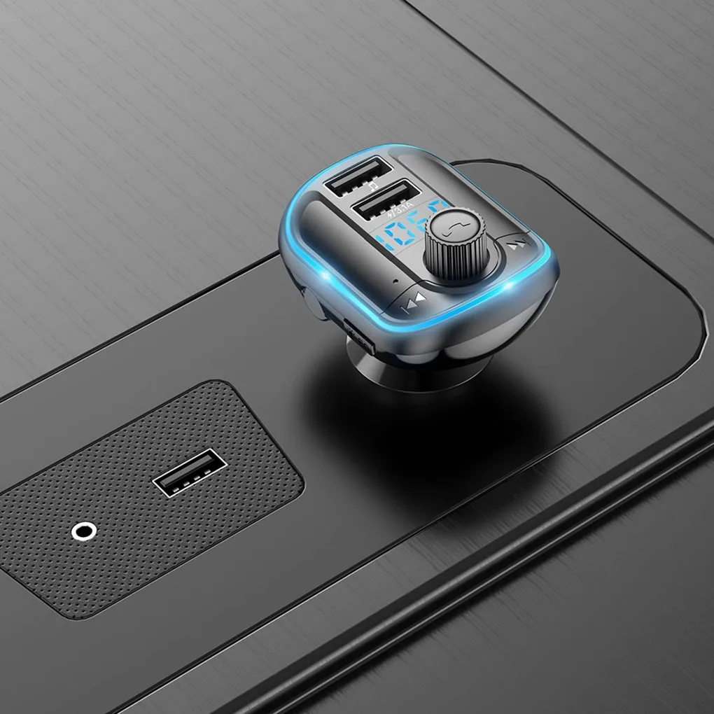 Car Bluetooth MP3 Player Handsfree Phone Cable Dual USB Ports Phone Charger Car Wireless Music Player with Microphone
Car Bluetooth MP3 Player Handsfree Phone Cable Dual USB Ports Phone Charger Car Wireless Music Player with Microphone