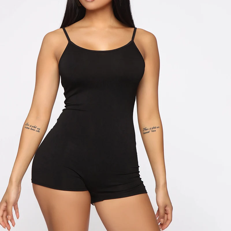 Летние Spadex облегающее Боди женские повседневные однотонные Цвет Черный Спагетти ремень общая: летние женские шорты с высокой талией, Jumpstuis ... 
Летние Spadex облегающее Боди женские повседневные однотонные Цвет Черный Спагетти ремень общая: летние женские шорты с высокой талией, Jumpstuis ...