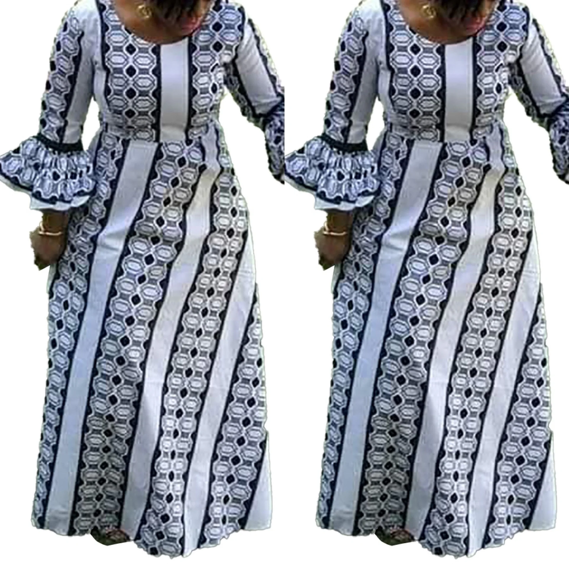 African Dresses for Women 2021 Spring Autumn African Women O-neck Printing Long Dress African Clothes for Women
African Dresses for Women 2021 Spring Autumn African Women O-neck Printing Long Dress African Clothes for Women