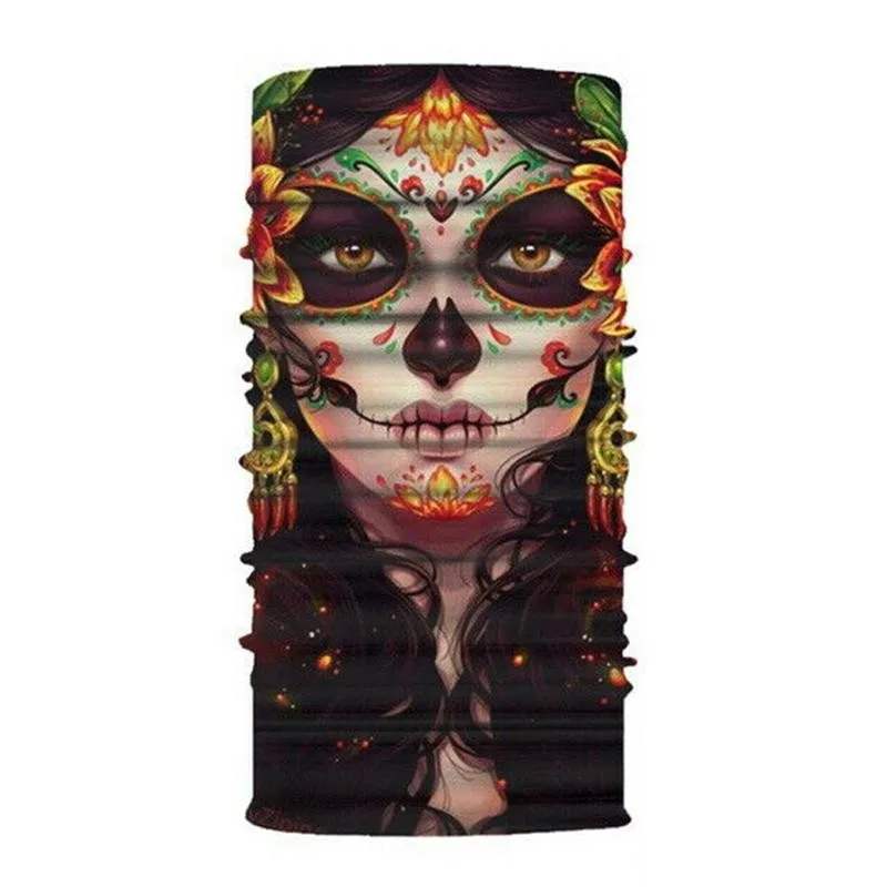 Polyester Headwear Scarf Face Headband Scarf Multifunctional Skeleton Summer Scarf Ghost Halloween Top Clown Terror Y3P7
Polyester Headwear Scarf Face Headband Scarf Multifunctional Skeleton Summer Scarf Ghost Halloween Top Clown Terror Y3P7