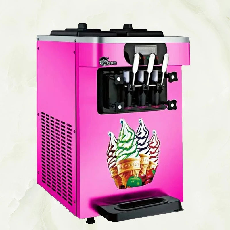 Three-color Ice Cream Machine Commercial Automatic Cone Sundae Machine Desktop Soft Ice Cream Machine For SellR 22 / R410
Three-color Ice Cream Machine Commercial Automatic Cone Sundae Machine Desktop Soft Ice Cream Machine For SellR 22 / R410