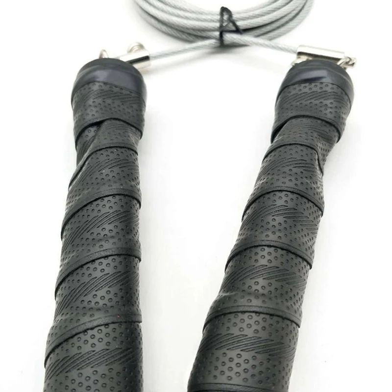 Steel Jump Rope Skipping Steel Rope Ultra Speed Health Life Sport Jump Rope Fast With Sponge Handle
Steel Jump Rope Skipping Steel Rope Ultra Speed Health Life Sport Jump Rope Fast With Sponge Handle