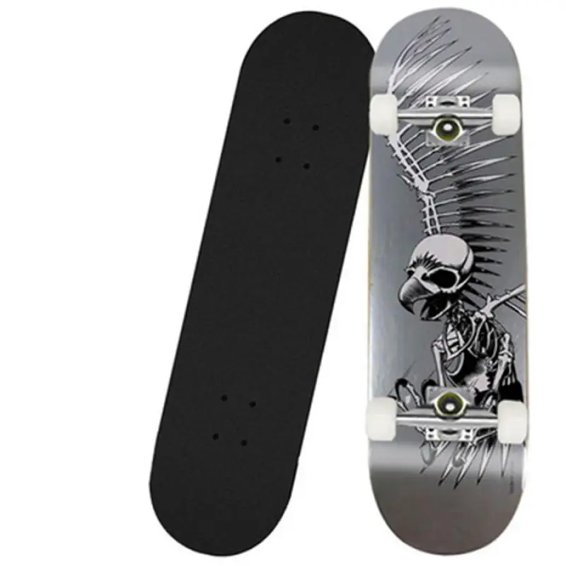 Double Rocker Shock Absorption Scooter Skate Board Maple Silent Skateboard Anti-Skidding 4 Wheel Skateboard Skateboarding Wooden
Double Rocker Shock Absorption Scooter Skate Board Maple Silent Skateboard Anti-Skidding 4 Wheel Skateboard Skateboarding Wooden