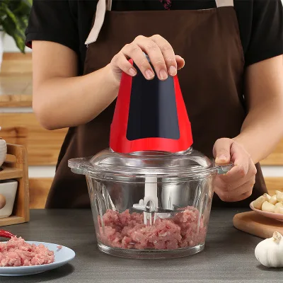 Мощная Мясорубка 2 л многофункциональный бытовой электрический кухонный комбайн