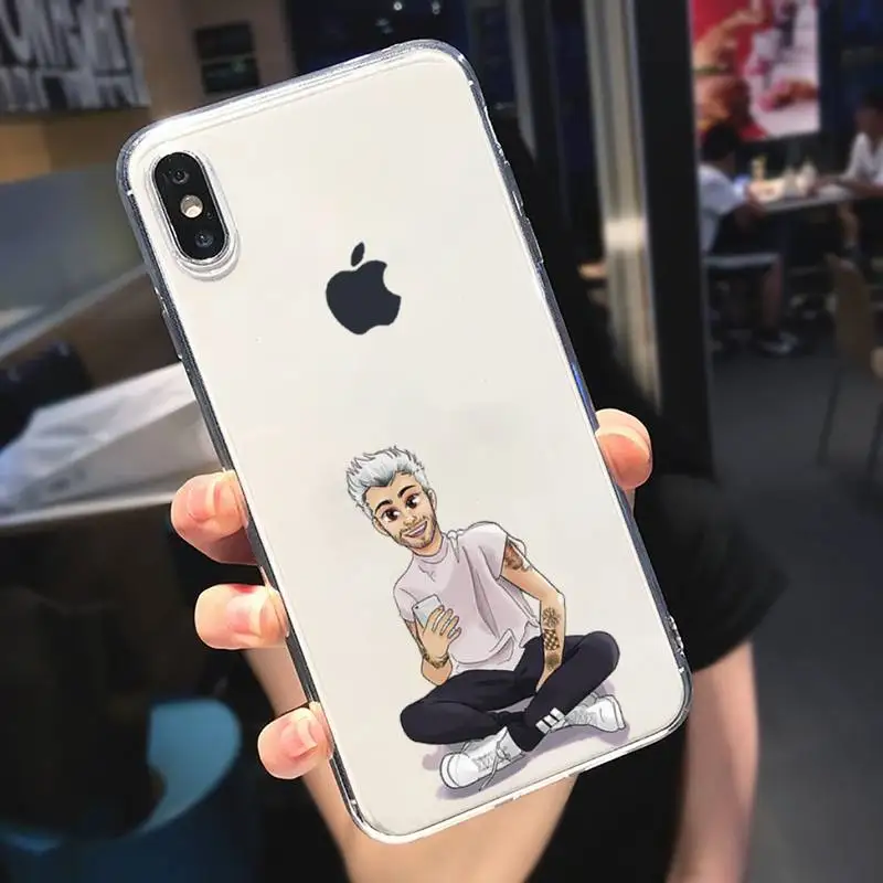 Zayn malik Britain singer Phone Case Transparent soft For iphone 5 5s 5c se 6 6s 7 8 11 12 plus mini x xs xr pro max
Zayn malik Britain singer Phone Case Transparent soft For iphone 5 5s 5c se 6 6s 7 8 11 12 plus mini x xs xr pro max