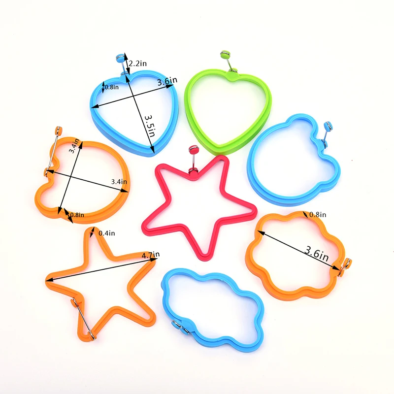 1PC food grade Silicone Egg Ring Breakfast Silicone Egg Molds Pancake Egg Moulds Cooking Tools Frying Egg Moulds Kitchen Gadgets
1PC food grade Silicone Egg Ring Breakfast Silicone Egg Molds Pancake Egg Moulds Cooking Tools Frying Egg Moulds Kitchen Gadgets