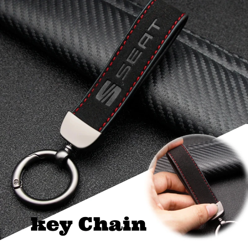 Car Accessories Logo Leather Lanyard Keychain Metal Alloy Key Rings For SEAT Leon Ibiza 6J 6L Alhambra Exeo Altea Arona Ateca
Car Accessories Logo Leather Lanyard Keychain Metal Alloy Key Rings For SEAT Leon Ibiza 6J 6L Alhambra Exeo Altea Arona Ateca