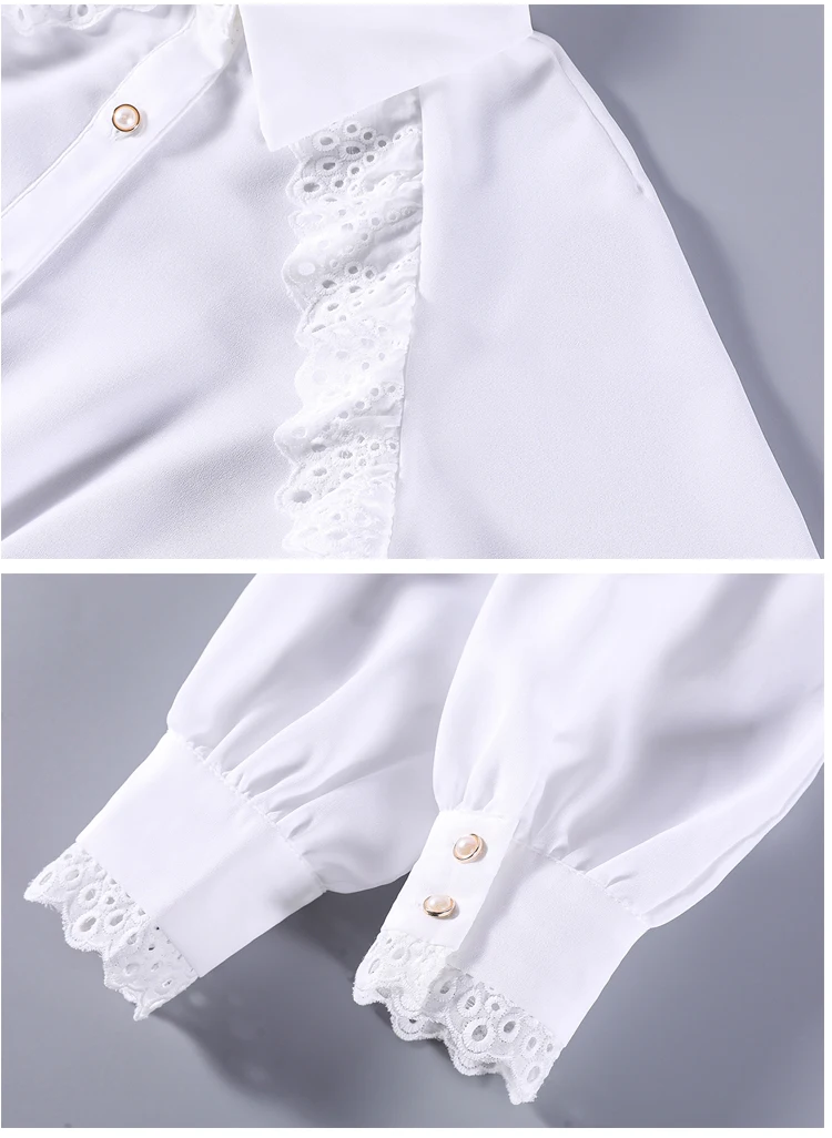Long Sleeve White Blouse Ruffles Chiffon Blouse Shirt Women Tops Blouse Women Blusas Mujer De Moda 2021 Women Blouses Blusa E364
Long Sleeve White Blouse Ruffles Chiffon Blouse Shirt Women Tops Blouse Women Blusas Mujer De Moda 2021 Women Blouses Blusa E364