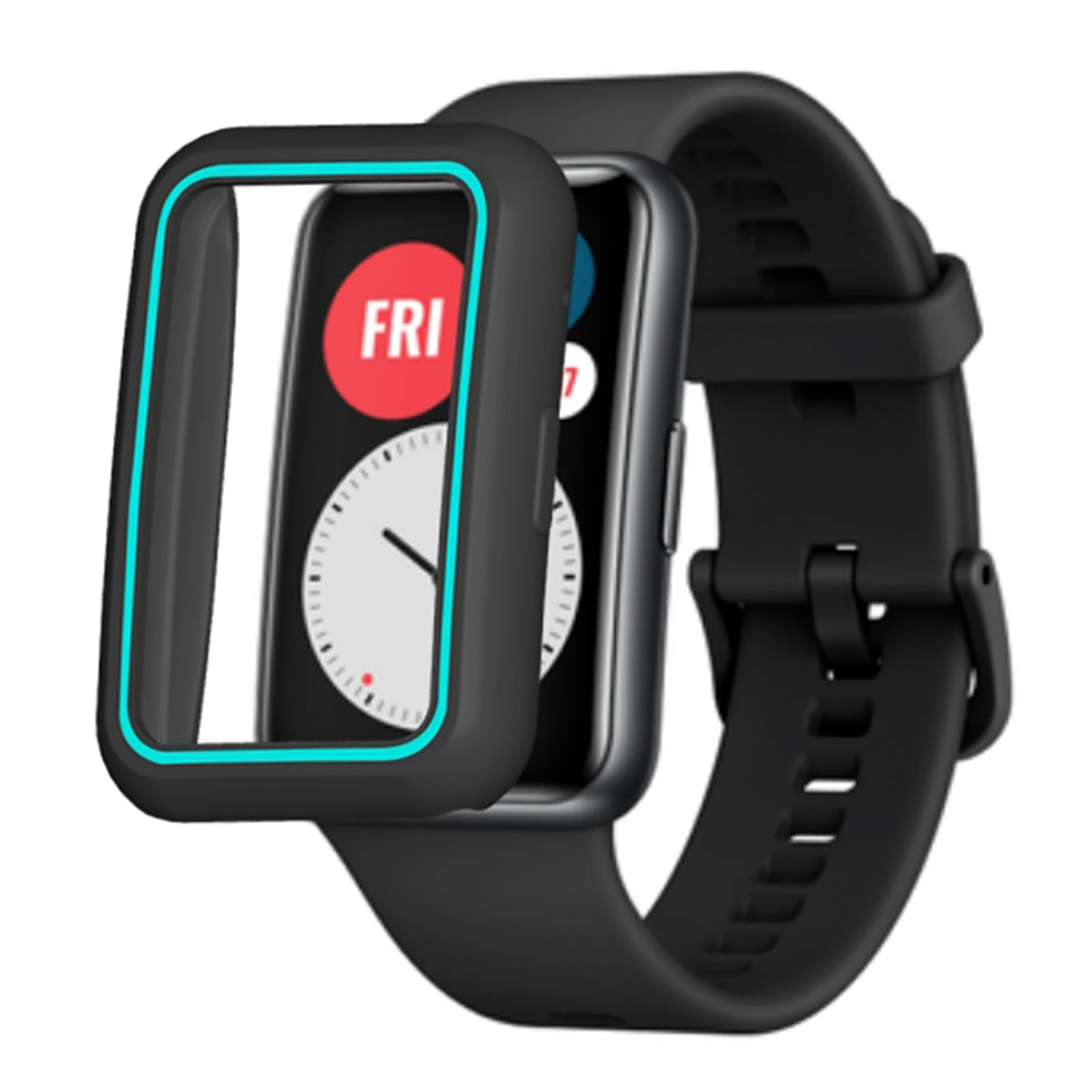 TPU Watch Frame Cover Bumper For Huawei Watch Fit Shockproof Anti-scratch Smart Watch Protective Case Smartwatch Accessories
TPU Watch Frame Cover Bumper For Huawei Watch Fit Shockproof Anti-scratch Smart Watch Protective Case Smartwatch Accessories