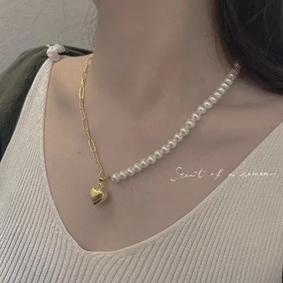 2021 Autumn And Winter New Temperament Pearl Gold Love Sweater Necklace For Women's Fashion Accessories 2021 Exquisite Style
2021 Autumn And Winter New Temperament Pearl Gold Love Sweater Necklace For Women's Fashion Accessories 2021 Exquisite Style