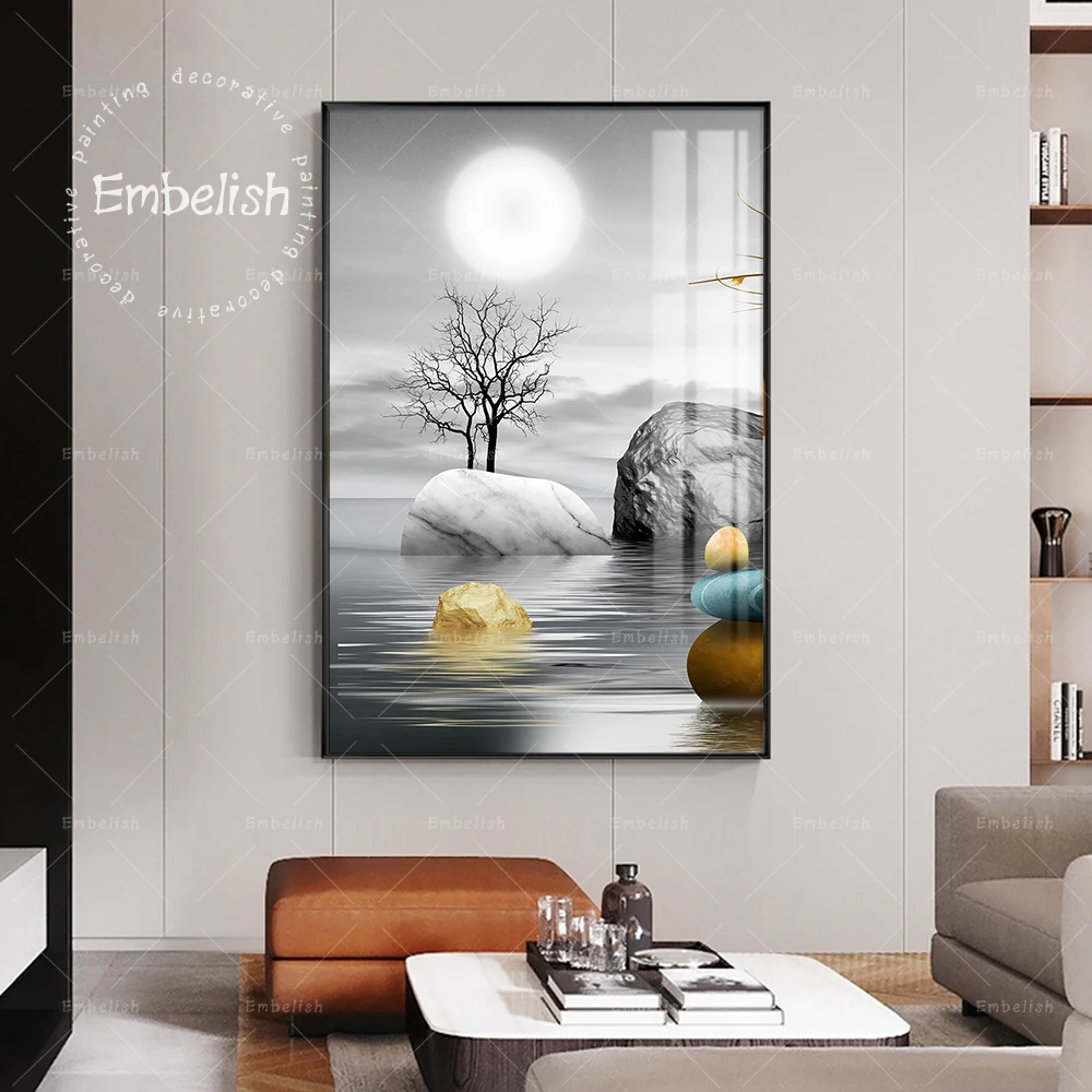 1 Piece New Design Golden Tree On The Lake Landscape Wall Pictures For Living Room Modern Home Decor Posters HD Canvas Paintings 
1 Piece New Design Golden Tree On The Lake Landscape Wall Pictures For Living Room Modern Home Decor Posters HD Canvas Paintings