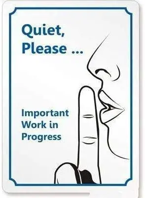 Quiet Please Vintage Style Metal Sign Iron Painting for Indoor & Outdoor Home Bar Coffee Kitchen Wall Decor
Quiet Please Vintage Style Metal Sign Iron Painting for Indoor & Outdoor Home Bar Coffee Kitchen Wall Decor
