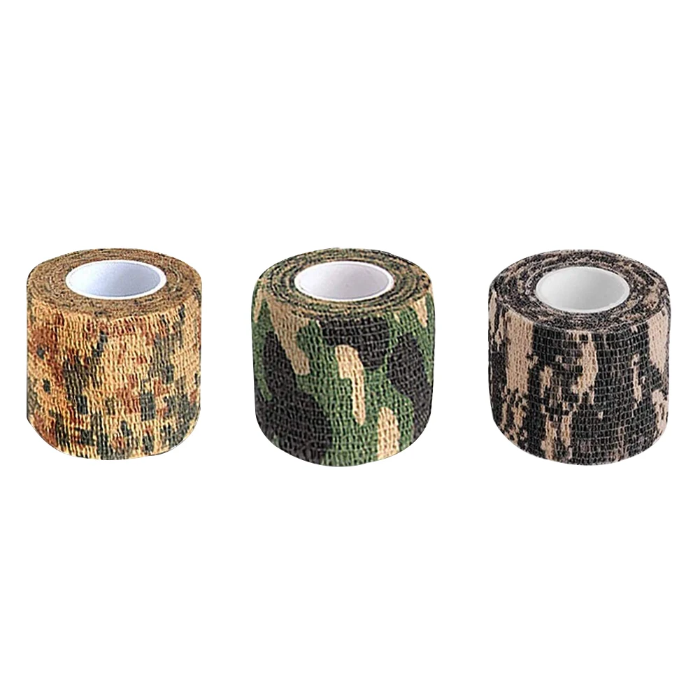 Camouflage Tape Cling Scope Wrap Camo Stretch Bandage Self-Adhesive Tape for Camping Hunting Bike Telescope Camouflage fabric 
Camouflage Tape Cling Scope Wrap Camo Stretch Bandage Self-Adhesive Tape for Camping Hunting Bike Telescope Camouflage fabric