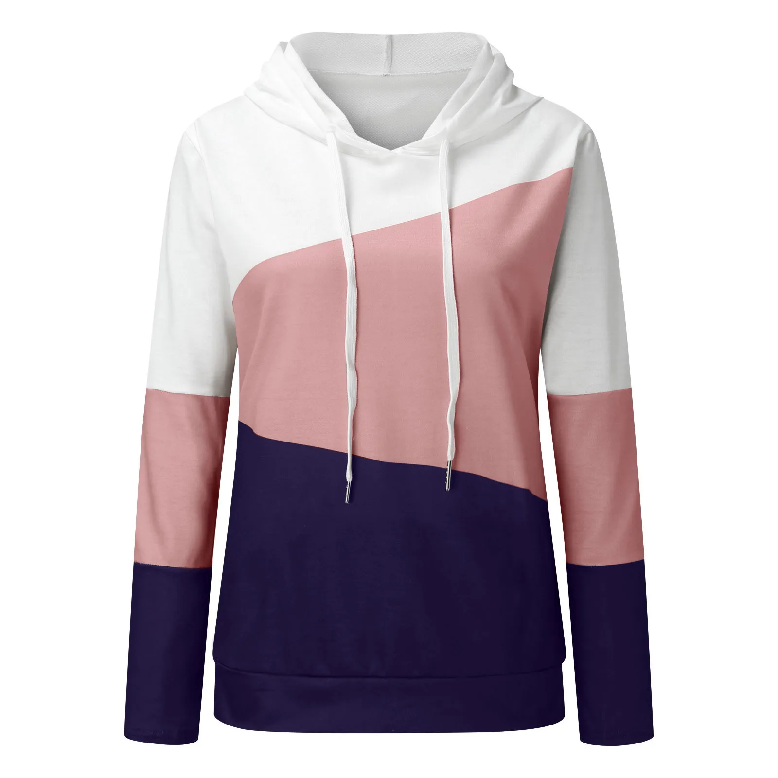 Women Long Sleeve Stitching Printed Pullover Hoodie Sweatshirt Round Neck Hooded Long-sleeved T-shirt sweatshirt women
Women Long Sleeve Stitching Printed Pullover Hoodie Sweatshirt Round Neck Hooded Long-sleeved T-shirt sweatshirt women