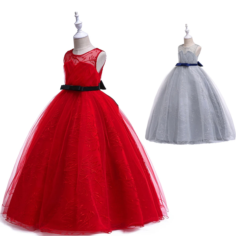 Hot Sale New Summer Kids Clothing Girl Party Banquet Pageant Wedding Long Dresses Sleeveless Pretty Girls Red Gray Mesh Dress
Hot Sale New Summer Kids Clothing Girl Party Banquet Pageant Wedding Long Dresses Sleeveless Pretty Girls Red Gray Mesh Dress