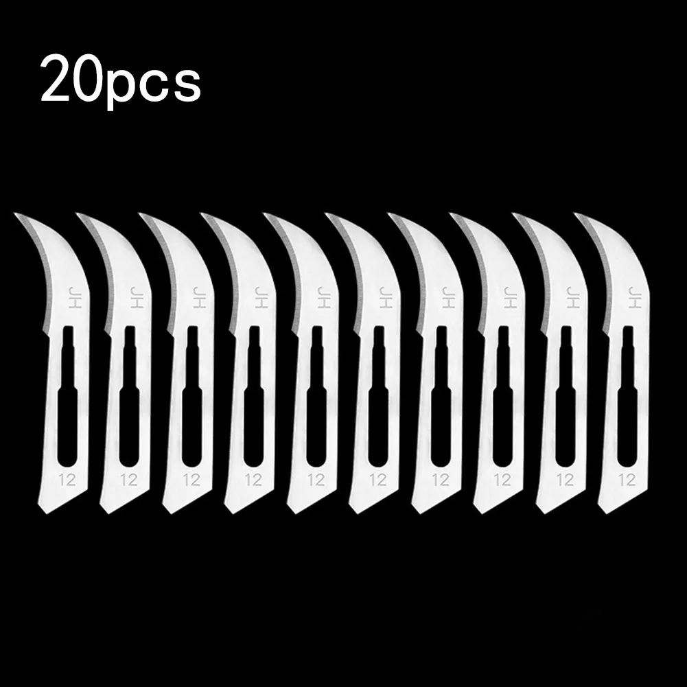 20pcs Stainless Steel Engraving & Wood Carving Tool Blades Scalpel Metal Scalpel Tools Kit Cutter Engraving Craft Knives
20pcs Stainless Steel Engraving & Wood Carving Tool Blades Scalpel Metal Scalpel Tools Kit Cutter Engraving Craft Knives
