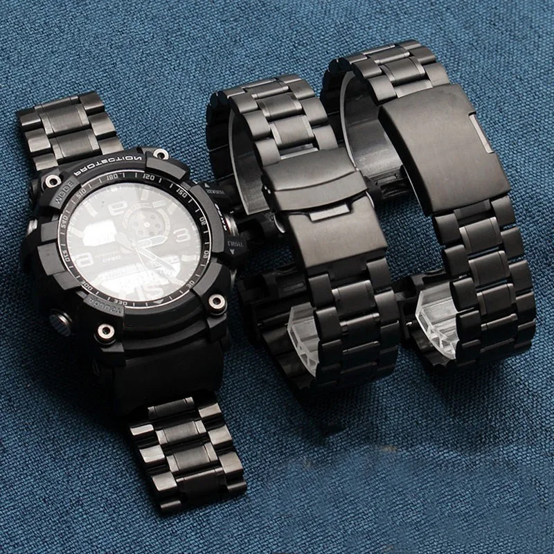 Ремешки для часов из нержавеющей стали адаптер CASIO G-Shock модифицированное
