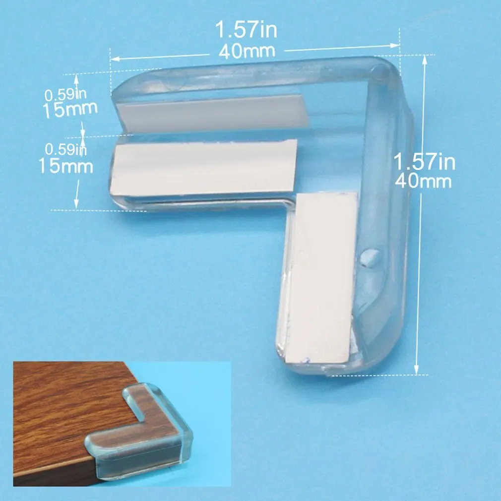 Children Safety L-shaped Anti-collision Corner Guard Infant Protective Corner Transparent Furniture Corner Guard
Children Safety L-shaped Anti-collision Corner Guard Infant Protective Corner Transparent Furniture Corner Guard
