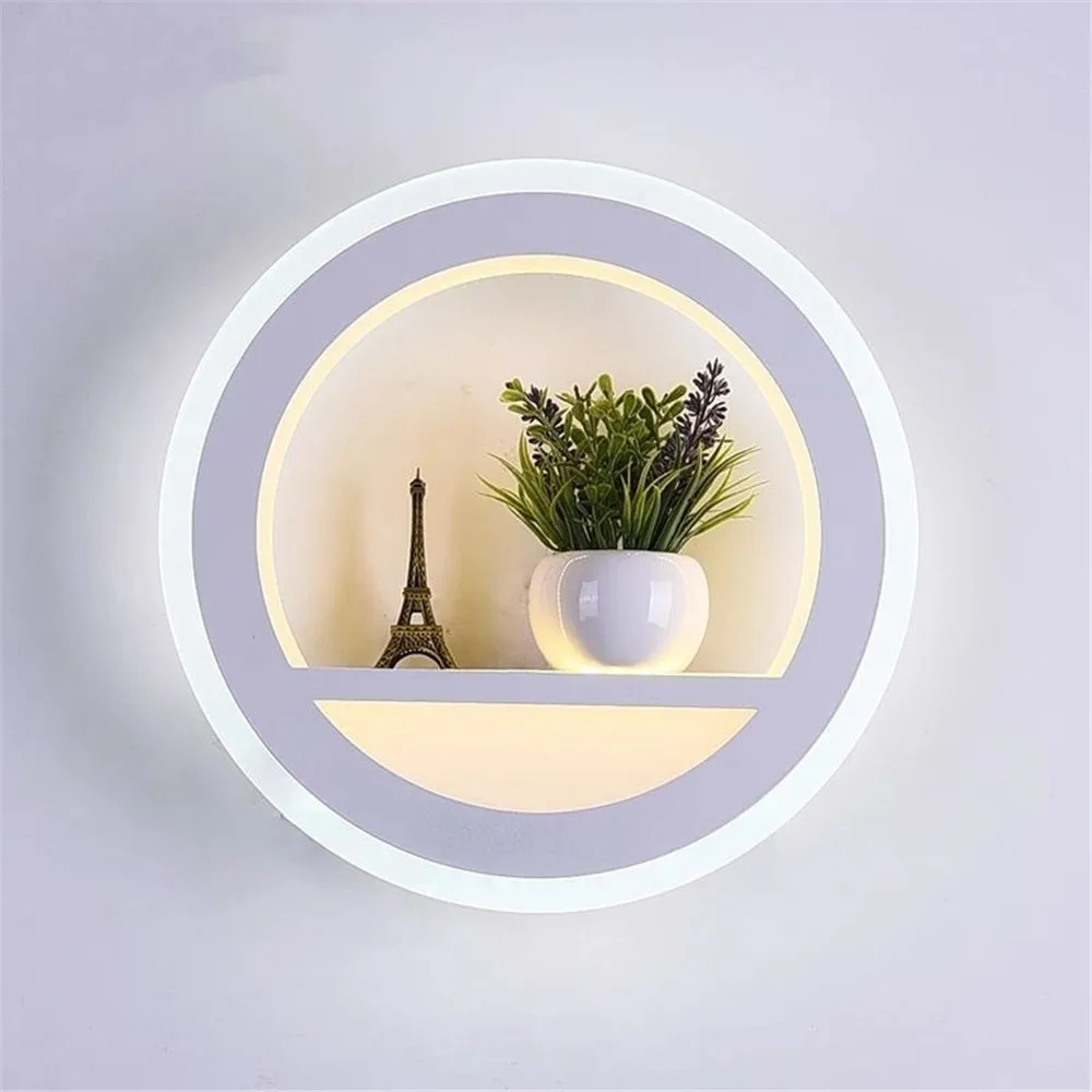 LED Nordic wall lamp creative kitchen bedroom bedside lamp personality round staircase wall lamp simple modern aisle lamp
LED Nordic wall lamp creative kitchen bedroom bedside lamp personality round staircase wall lamp simple modern aisle lamp
