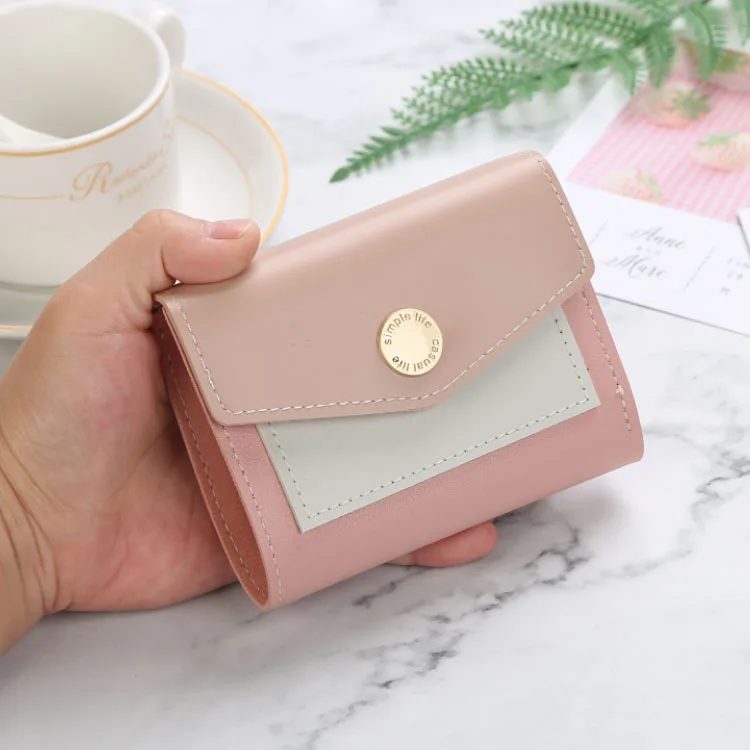Women 2020 Wallet Ladies Short Casual Buckle Small Card Bag Soft Leather Pocket Small Wallets Card Bag Purse Fashion Carteira
Women 2020 Wallet Ladies Short Casual Buckle Small Card Bag Soft Leather Pocket Small Wallets Card Bag Purse Fashion Carteira