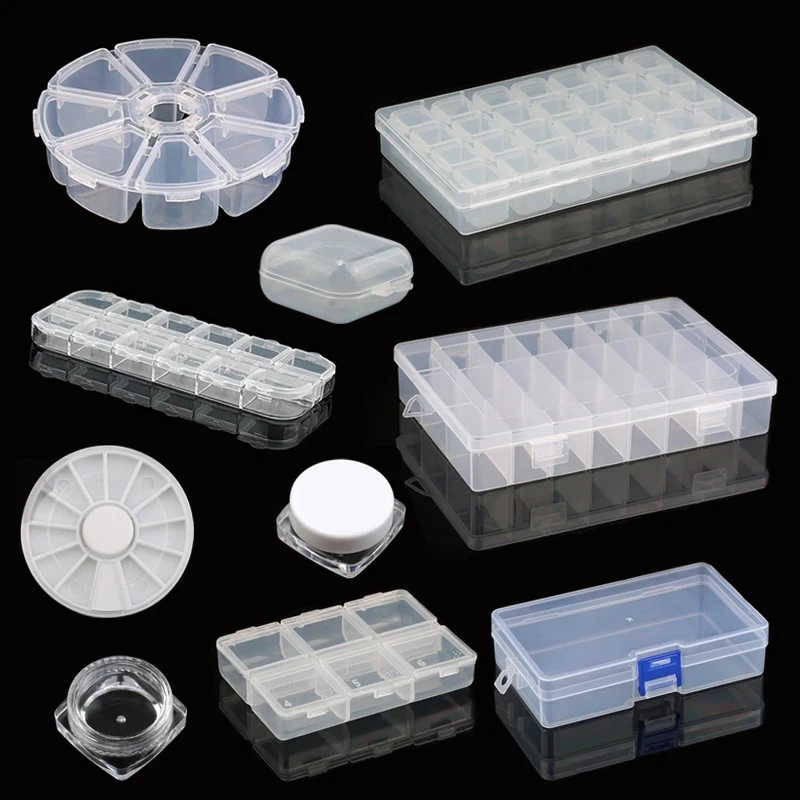 Plastic Rhinestones Storage Box Storage Box For Jewelry Diamond Embroidery Craft Bead Pill Storage Tool
Plastic Rhinestones Storage Box Storage Box For Jewelry Diamond Embroidery Craft Bead Pill Storage Tool