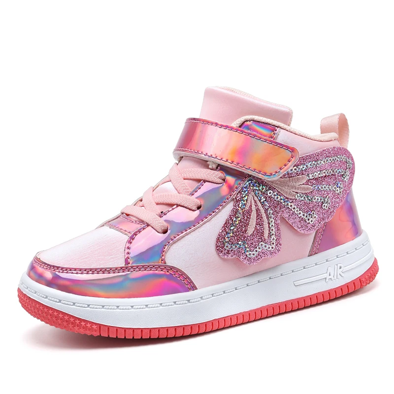 Children's Skateboard Boots Shoes Butterfly Princess Sneakers For Children Casual Shoes Kids Girls Sports Running Leather Autumn
Children's Skateboard Boots Shoes Butterfly Princess Sneakers For Children Casual Shoes Kids Girls Sports Running Leather Autumn