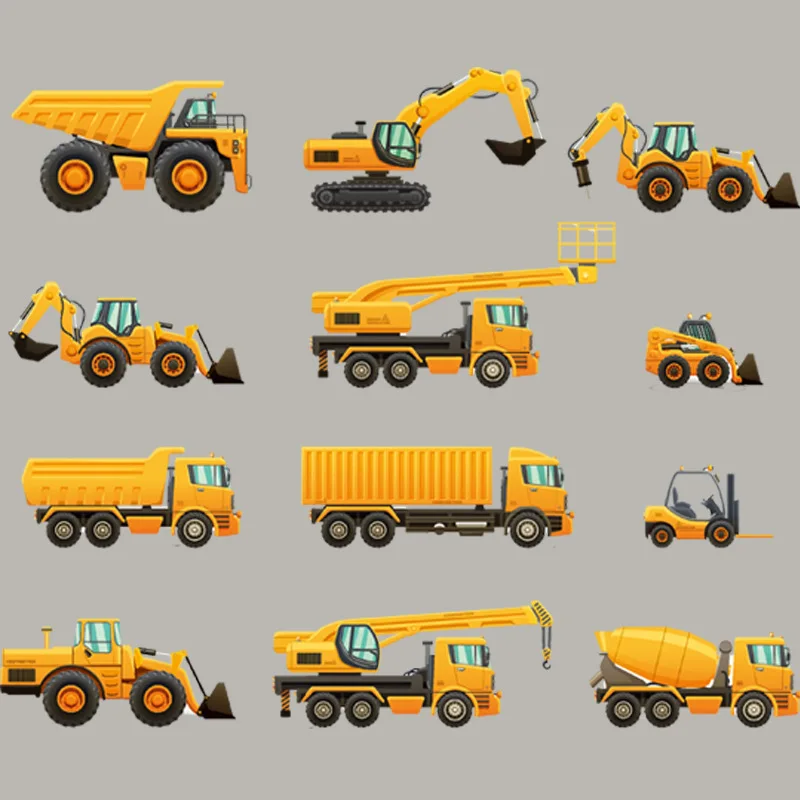 Children's Engineering Vehicle Series Heat Transfer Stickers on Clothes Hot Stamping Washable Thermoadhesive Cartoon Car Patches
Children's Engineering Vehicle Series Heat Transfer Stickers on Clothes Hot Stamping Washable Thermoadhesive Cartoon Car Patches