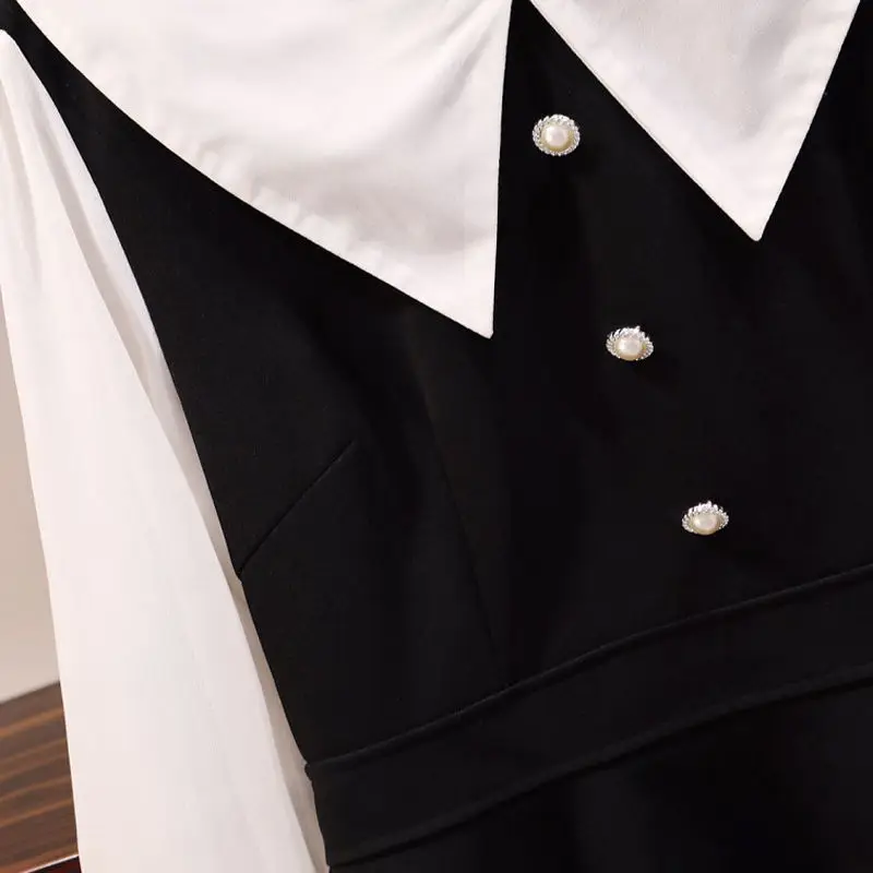 Office Lady Long sleeve tops straight Pants Suits Fashion Casual Oversize tee Loose Two Piece sets Autumn Ankle-Length Pants set
Office Lady Long sleeve tops straight Pants Suits Fashion Casual Oversize tee Loose Two Piece sets Autumn Ankle-Length Pants set