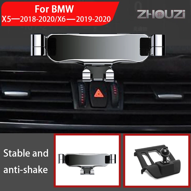 Car Mobile Phone Holder For BMW X5 X6 G05 G07 2019-2020 Mounts Stand GPS Special Gravity Navigation Bracket Car Accessories
Car Mobile Phone Holder For BMW X5 X6 G05 G07 2019-2020 Mounts Stand GPS Special Gravity Navigation Bracket Car Accessories