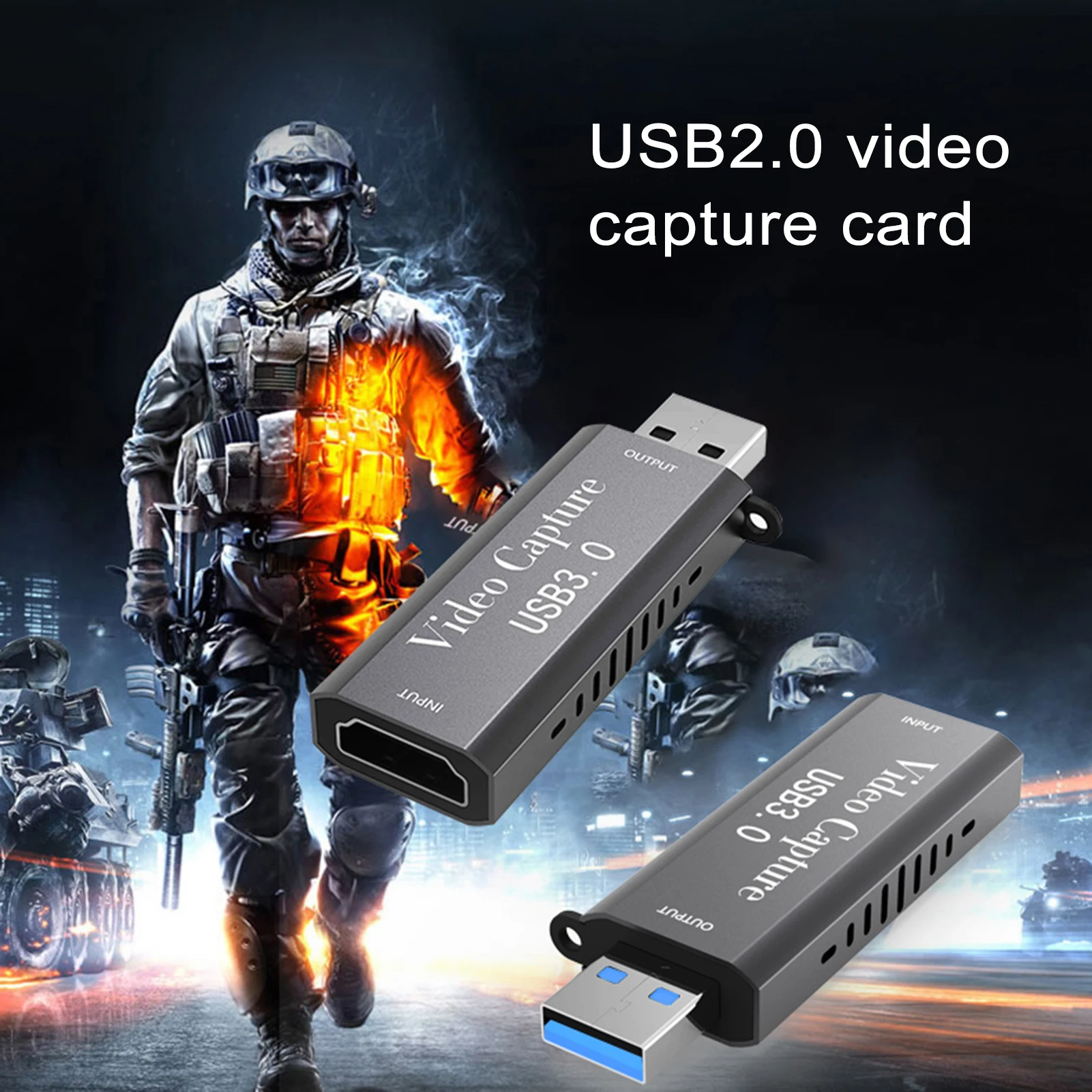 4K Video Capture Card 1080P 60fps HDMI-compatible to USB Game Recording Box for PS4 Game DVD Camcorder Recording Live Streaming
4K Video Capture Card 1080P 60fps HDMI-compatible to USB Game Recording Box for PS4 Game DVD Camcorder Recording Live Streaming