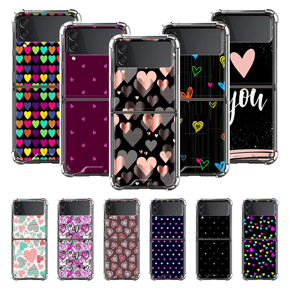 Airbag Case for Samsung Z Flip3 5G Phone Cover For Galaxy Galaxy ZFlip 3 Soft Fold Capa for Z Flip 3 Cute Love Heart
Airbag Case for Samsung Z Flip3 5G Phone Cover For Galaxy Galaxy ZFlip 3 Soft Fold Capa for Z Flip 3 Cute Love Heart