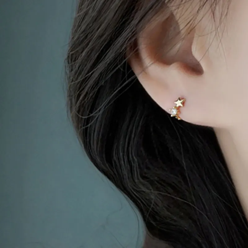 Miuoxion Retro Star Zircon Earrings Fashion Personality Party Punk Jewelry For Women Feature Namour Charm Gift All Season
Miuoxion Retro Star Zircon Earrings Fashion Personality Party Punk Jewelry For Women Feature Namour Charm Gift All Season