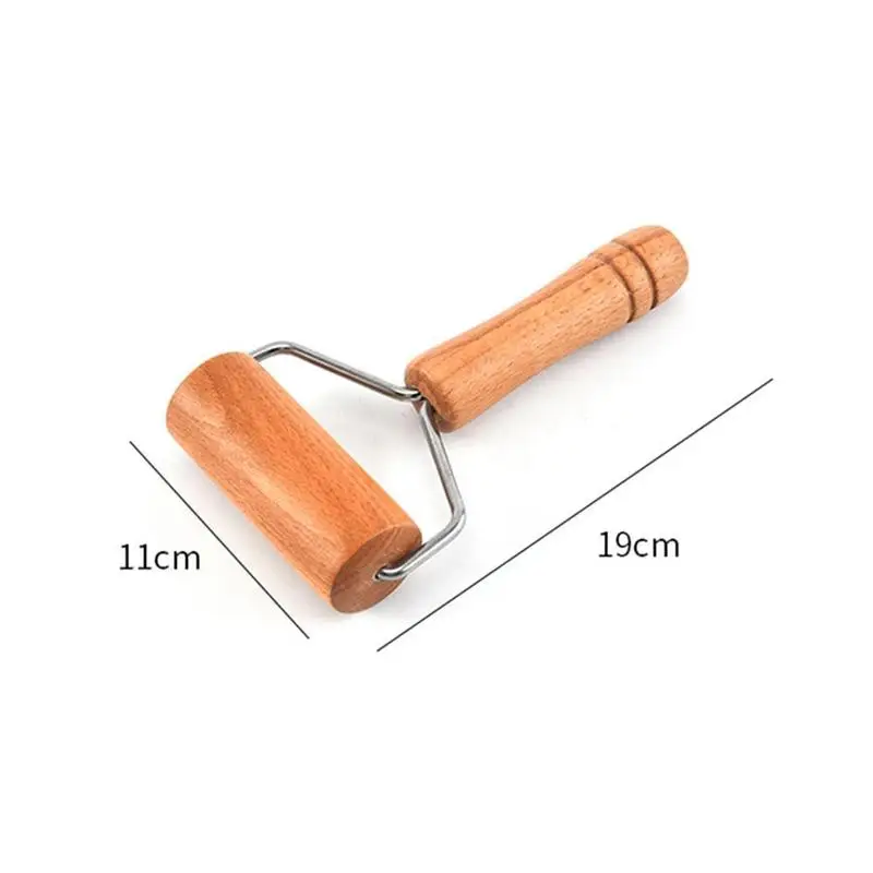 1pcs Hand-held Roller Rolling Pin Double-headed Beech Wood Pastry Making Tool Pizza Bread Baking Utensils
1pcs Hand-held Roller Rolling Pin Double-headed Beech Wood Pastry Making Tool Pizza Bread Baking Utensils
