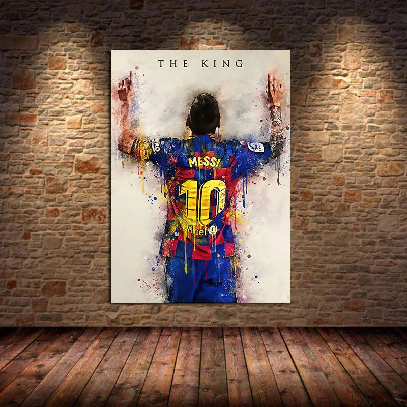 Famous Football Star Art Canvas Painting Posters and Prints Picture for Living Room Bedroom Football Lovers Room Home Decoration
Famous Football Star Art Canvas Painting Posters and Prints Picture for Living Room Bedroom Football Lovers Room Home Decoration