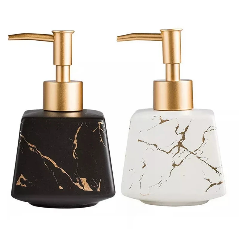 2x 260Ml Ceramic Marble Soap Dispenser Shower Gel Shampoo Water Bottle Square Lotion Press Bottle-Black & White
2x 260Ml Ceramic Marble Soap Dispenser Shower Gel Shampoo Water Bottle Square Lotion Press Bottle-Black & White