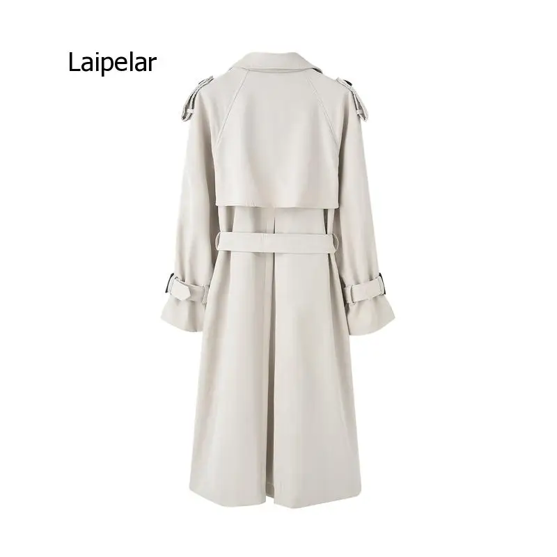 Fashion New Double-Breasted Women Trench Coat Long Belted Slim Lady Duster Coat Cloak Female Outerwear Spring Autumn Clothes
Fashion New Double-Breasted Women Trench Coat Long Belted Slim Lady Duster Coat Cloak Female Outerwear Spring Autumn Clothes