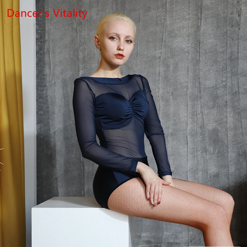 Костюм женский для латиноамериканских танцев, с сеткой
Костюм женский для латиноамериканских танцев, с сеткой