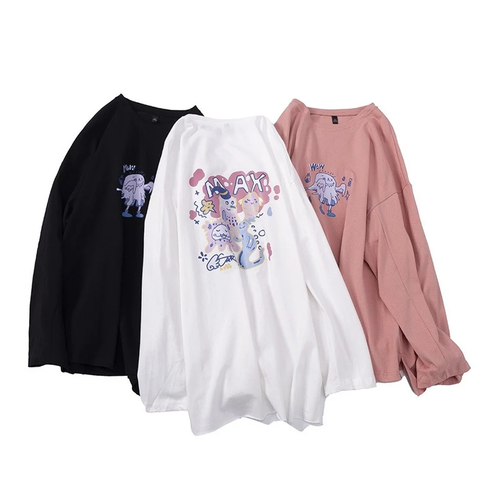 Long Sleeved T-shirt Men 2021 Cartoon Trend Spring Autumn Cotton Men Clothing O-neck Bottoming Shirt Graphic Tees Sweatshirts
Long Sleeved T-shirt Men 2021 Cartoon Trend Spring Autumn Cotton Men Clothing O-neck Bottoming Shirt Graphic Tees Sweatshirts